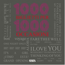 1000 BIGLIETTI PER 1000 OCCASIONI - OUTLET
