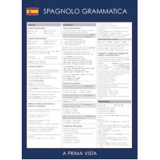 SCHEDA A PRIMA VISTA: SPAGNOLO GRAMMATICA