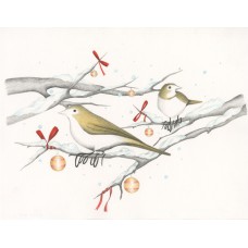 Christmas Bird - ORIGINAL DRAWING