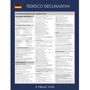 SCHEDA A PRIMA VISTA: TEDESCO DECLINAZIONI