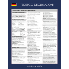 SCHEDA A PRIMA VISTA: TEDESCO DECLINAZIONI