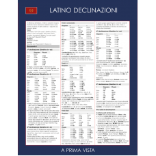 SCHEDA A PRIMA VISTA: LATINO DECLINAZIONI