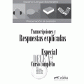 Especial DELE A2 Curso completo Transcripciones y respuestas explicadas. ED. 2020