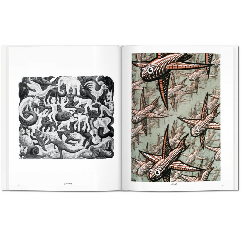M C Escher Stampe E Disegni Basicart Taschen Libri It