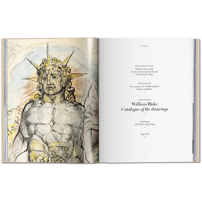 William Blake I Disegni Per La Divina Commedia Di Dante Extra Large