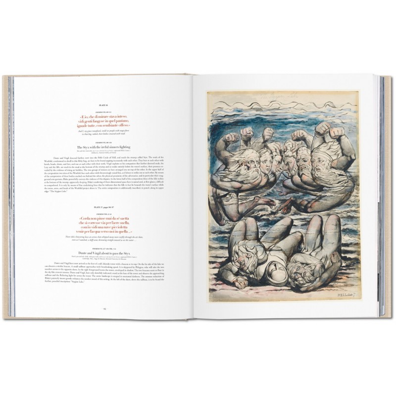 William Blake I Disegni Per La Divina Commedia Di Dante Extra Large Taschen Libri It