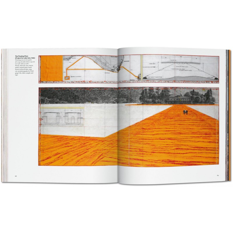 Christo Jeanne Claude The Floating Piers Versione 1 Taschen Libri It